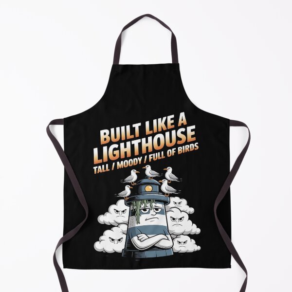 Item preview, lighthouse meme - absurd lighthouse - funny beacon - chaotic lighthouse - weird nautical - existential lighthouse - powered by panic - sea-themed - cursed lighthouse core designed and sold by JansenGS.