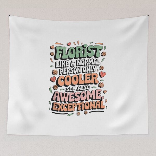 Item preview, Florist Quotes designed and sold by Kalashnikjaromi.