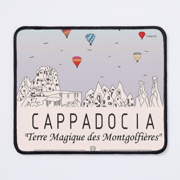 Item preview, Cappadocia – Terre Magique des Montgolfières | Affiche de Voyage Turquie designed and sold by FilizDesigner.