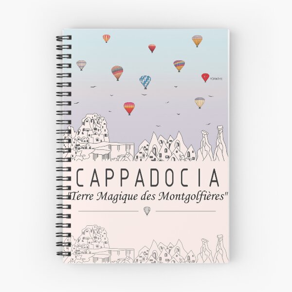 Item preview, Cappadocia – Terre Magique des Montgolfières | Affiche de Voyage Turquie designed and sold by FilizDesigner.