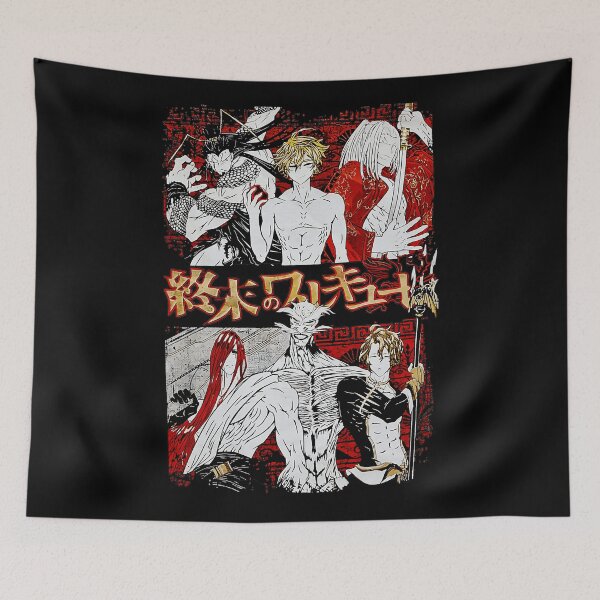 Item preview, Record Of Ragnarok Intense Battle Poster Style designed and sold by Bradyherty.