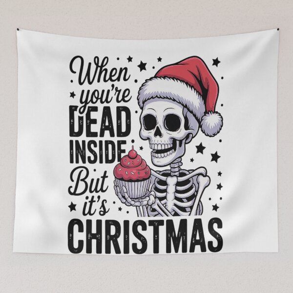 Item preview, But You Its Retro Inside Are Dead Classic Christmas Funny Vintgae When designed and sold by TMcConnellK.