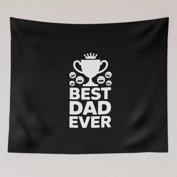 Item preview, Best Dad Ever Trophy Tee - Classic Dad Jokes Design designed and sold by Reichcorp.