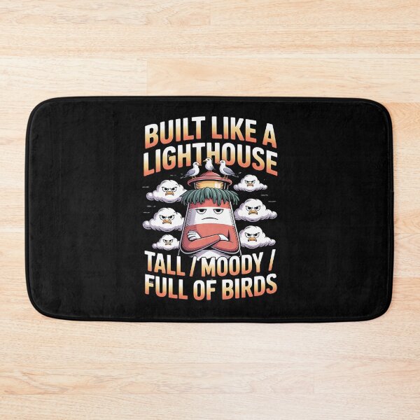 Item preview, lighthouse meme - absurd lighthouse - funny beacon - chaotic lighthouse - weird nautical - existential lighthouse - powered by panic - sea-themed - cursed lighthouse core designed and sold by JansenGS.