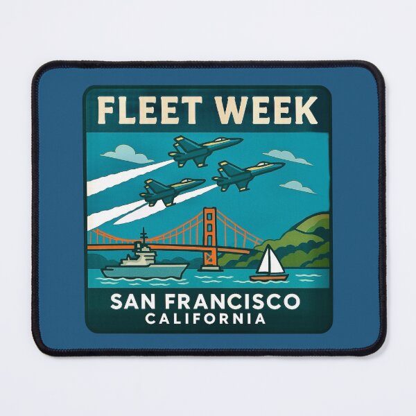 Item preview, Fleet Week - San Francisco, California designed and sold by Myra365Art.