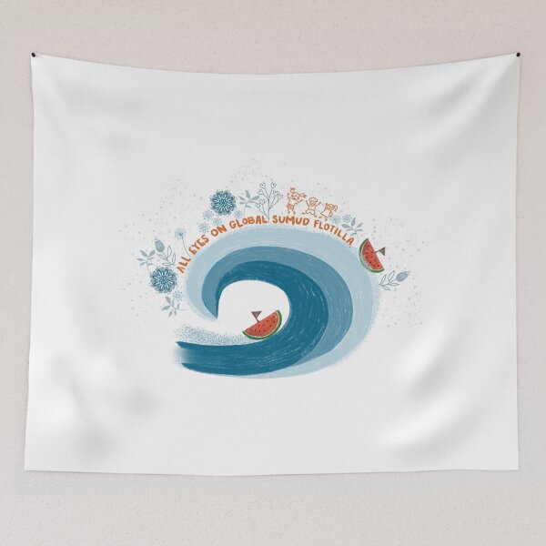 Item preview, All eyes on global sumud flotilla designed and sold by ThatlilVoice.