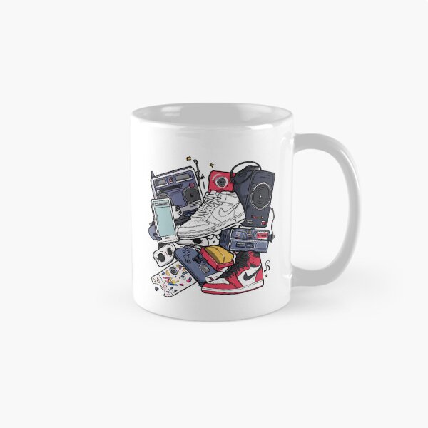 Item preview, 90s Retro Mix — Sneakers, Boombox, Speaker designed and sold by SleekLineSketches.