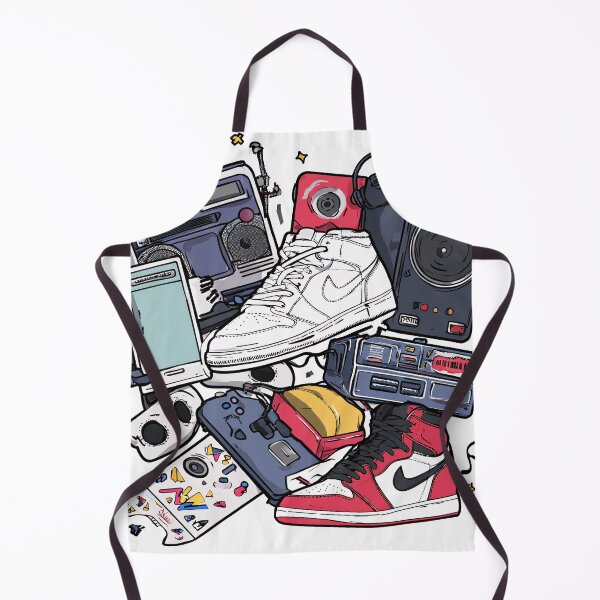 Item preview, 90s Retro Mix — Sneakers, Boombox, Speaker designed and sold by SleekLineSketches.