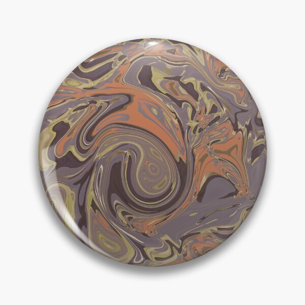 Item preview, Abstract Faux Liquid Marble Texture in Dusty Purple Golden &Orange jumbo designed and sold by aneladesigns.