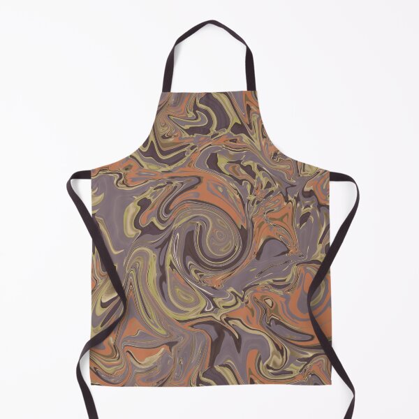 Item preview, Abstract Faux Liquid Marble Texture in Dusty Purple Golden &Orange jumbo designed and sold by aneladesigns.