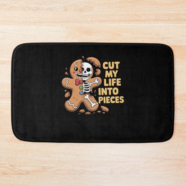 Item preview, Cut My Life Into Pieces Gingerbread Christmas designed and sold by TorjeARTStore.
