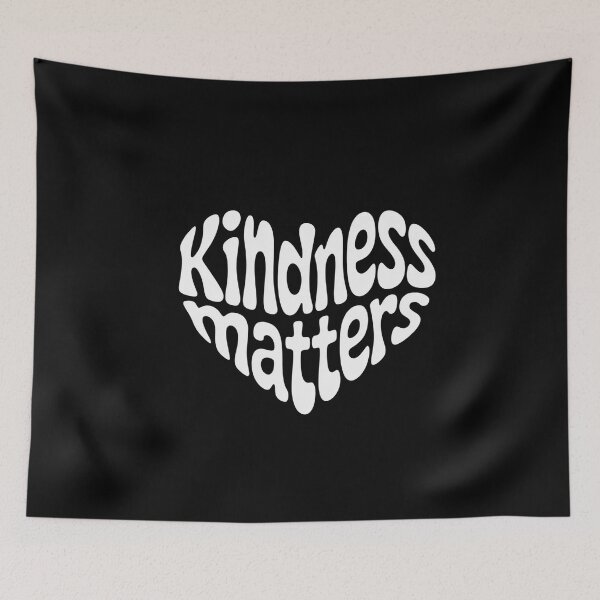Item preview, Be Kind Always Heart Design | Gentle Typography Tee designed and sold by Reichcorp.