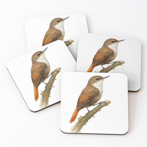 Item preview, White-throated Treerunner (Pygarrhichas albogularis) designed and sold by HOMETOWN86.