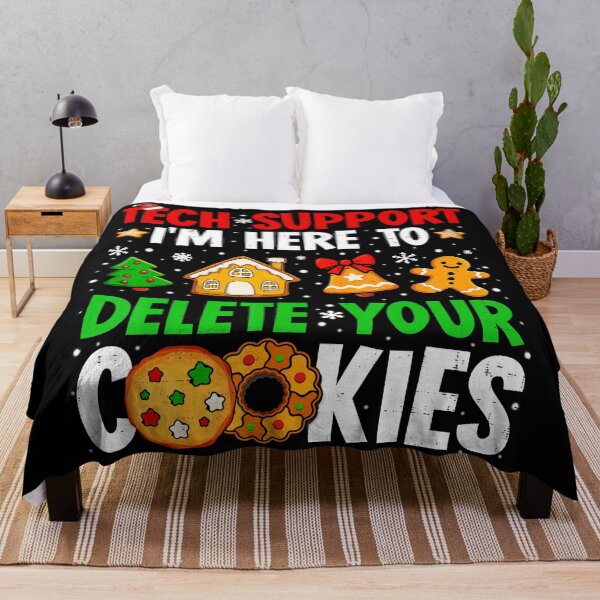 Item preview, Christmas Tech Support Here To Delete Cookies Xmas designed and sold by WayTBeenkenArt.