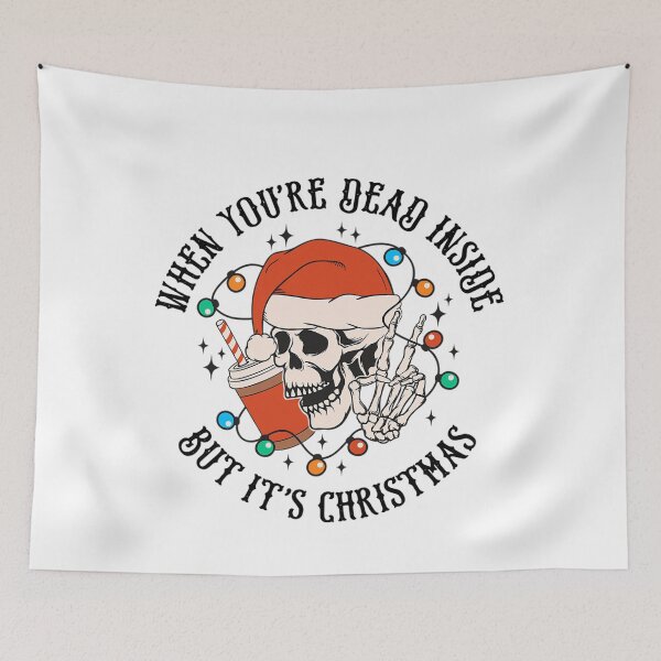 Item preview, But Christmas Are Retro Dead Inside Vintgae Its When Funny You Classic designed and sold by TMcConnellK.