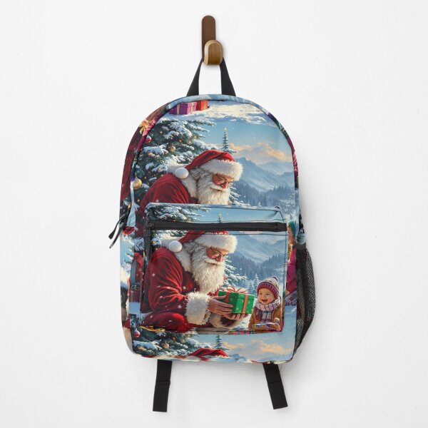 Item preview, Santa Claus, Christmas holidays, Christmas atmosphere, Christmas tree, toys, sharing, children, mountain designed and sold by Redbdon.