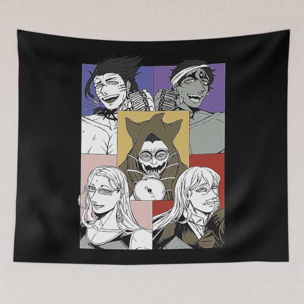 Item preview, Record Of Ragnarok Manga Panel Character Collage designed and sold by Bradyherty.