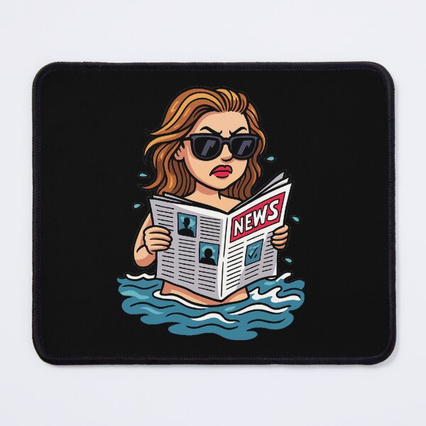 Item preview, Immersed in the news designed and sold by halibutgoatramb.