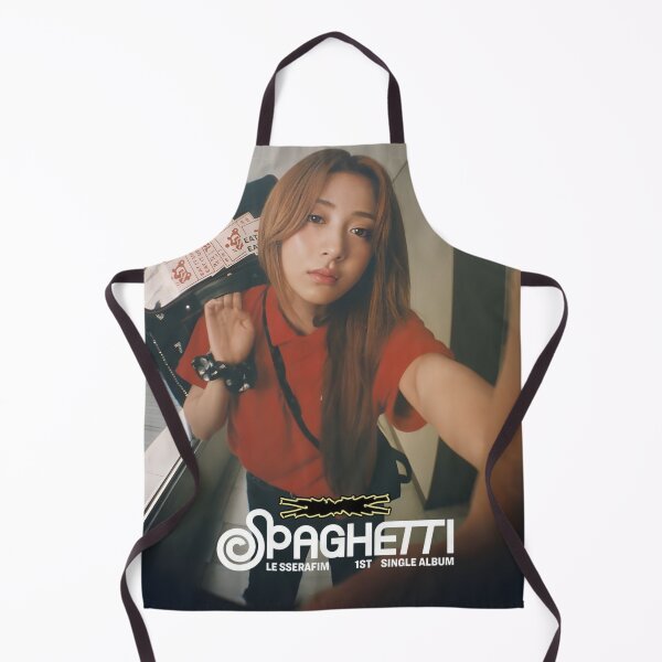 Item preview, LE SSERAFIM SPAGHETTI Yunjin Merch – Limited K‑Pop Apparel & Accessories designed and sold by Valereekmerch.
