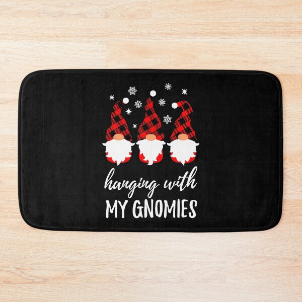 Item preview, Quote Happy Holiday Vintage Funny My Hangin With Gnomies designed and sold by Rackaam777Art.