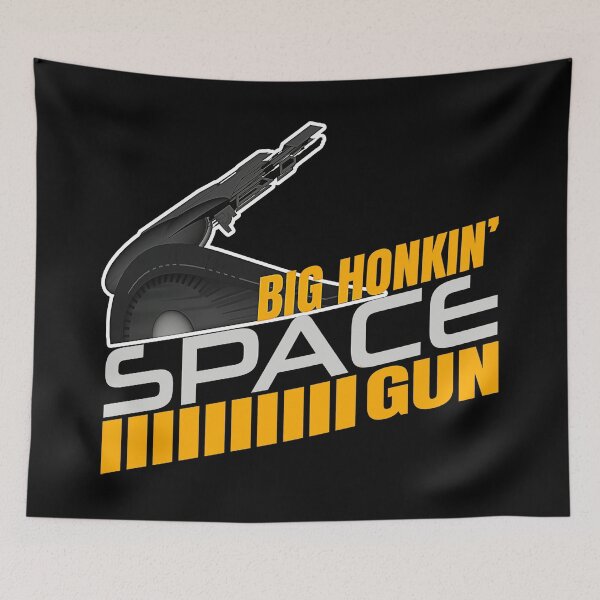 Item preview, Large Space Cannon Technical Label designed and sold by cssijcby.