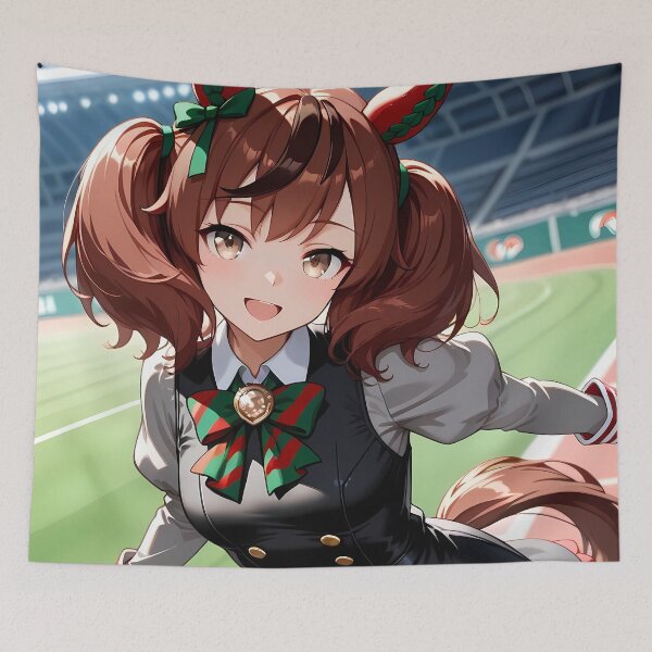 Item preview, Nice Nature Uma Musume Pretty Derby Anime Girl Waifu Running Spirit designed and sold by HumbertoValveno.
