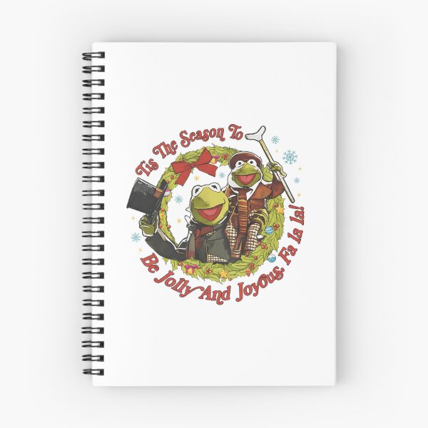 Item preview, Muppet Christmas Carol Kermit The Frog And Tiny Tim Tis The Season To Be Jolly And Joyous designed and sold by FatlCreative.