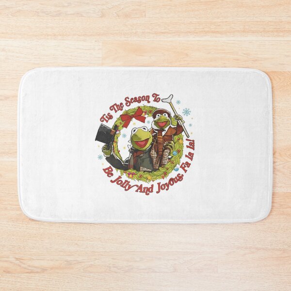 Item preview, Muppet Christmas Carol Kermit The Frog And Tiny Tim Tis The Season To Be Jolly And Joyous designed and sold by FatlCreative.