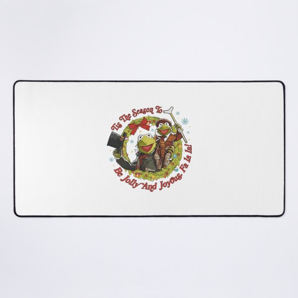Item preview, Muppet Christmas Carol Kermit The Frog And Tiny Tim Tis The Season To Be Jolly And Joyous designed and sold by FatlCreative.