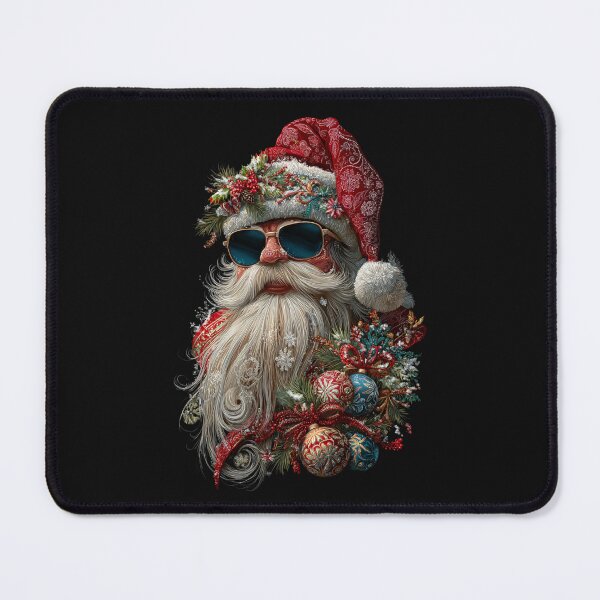 Item preview, Cool Santa Christmas Shirt, Retro Hipster Santa with Sunglasses Funny Holiday Tee. designed and sold by DigitalArtByNow.