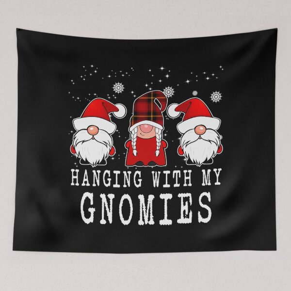 Item preview, Gnomies Hangin With Vintage My Quote Holiday Funny Happy designed and sold by Rackaam777Art.