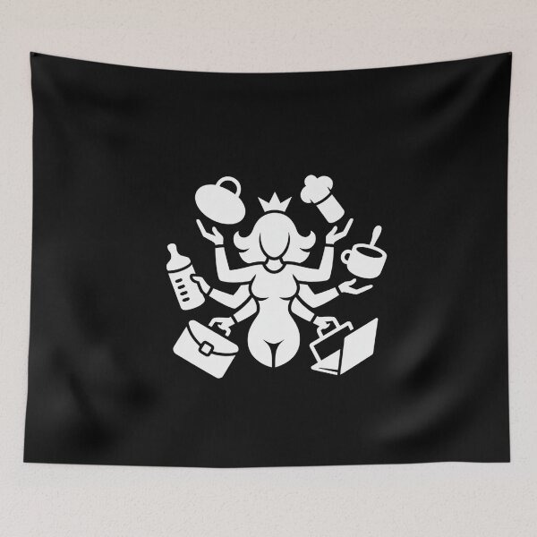 Item preview, Wife Mom Boss Crown - Superhero Multitasking Queen Tee designed and sold by Reichcorp.