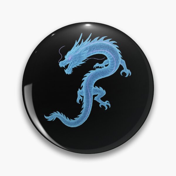 Item preview, Holographic Ryu Dragon | Japanese Cyberpunk designed and sold by PFS-.