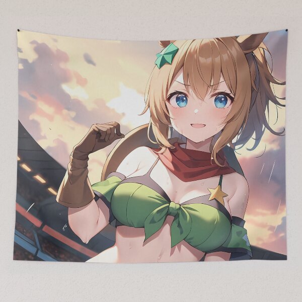 Aperçu de l'œuvre Taiki Shuttle Racing Spirit Uma Musume Pretty Derby Anime Girl créée et vendue par HumbertoValveno.