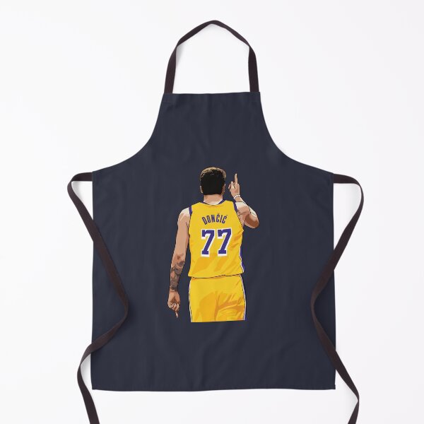 Item preview, Luka Doncic Pointing Vector Back YellowQiangy designed and sold by qiangdade.