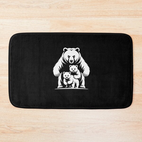 Item preview, Mama Bear Protective T-Shirt - Bear Silhouette & Cubs designed and sold by Reichcorp.