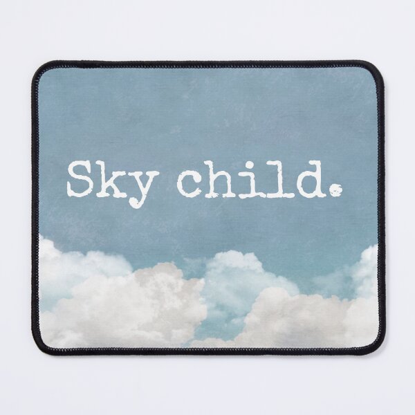 Item preview, Skychild – Dreamlike Vintage Collage of Clouds, Moon & Inner Innocence designed and sold by Sersery.