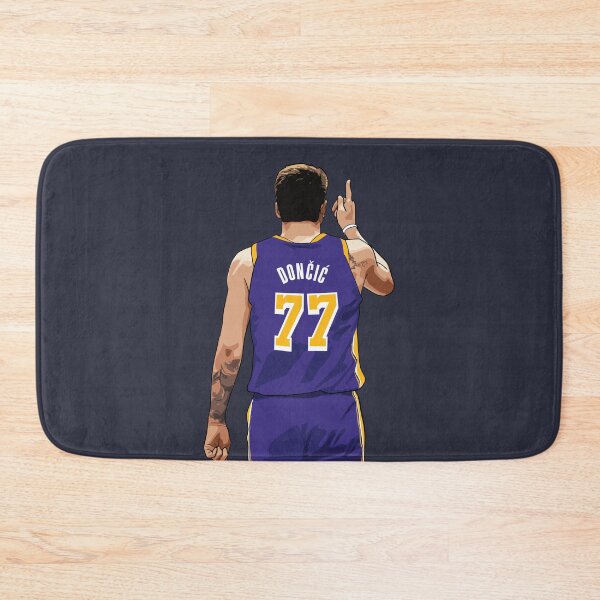 Item preview, Luka Doncic Pointing Vector Back Purple Qiangy designed and sold by qiangdade.