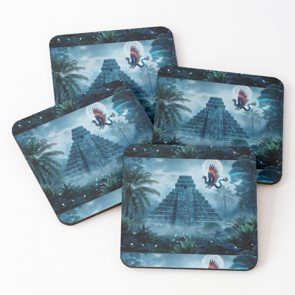 Item preview,  Mayan Pyramid in the Jungle part 2 designed and sold by Karen Persephone .