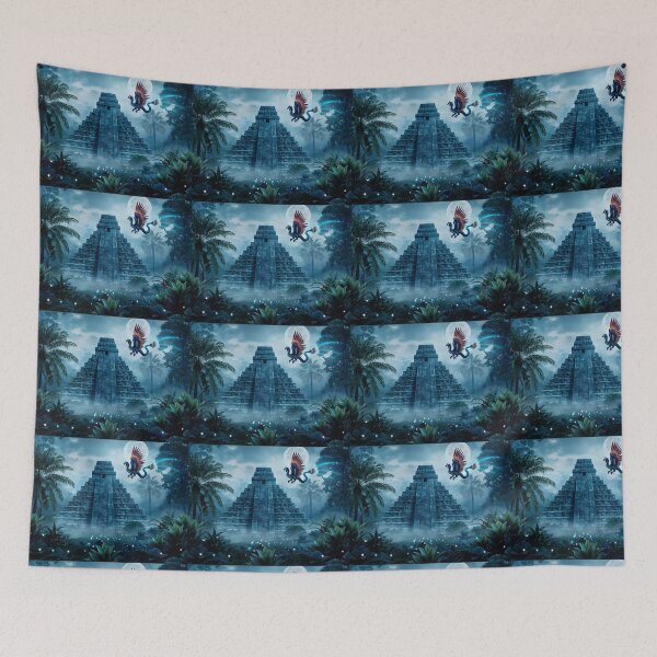Item preview,  Mayan Pyramid in the Jungle part 2 designed and sold by Karen Persephone .