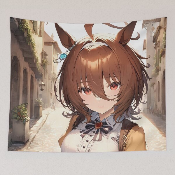Item preview, Agnes Tachyon Charming Journey Uma Musume Pretty Derby Vintage Style designed and sold by HumbertoValveno.