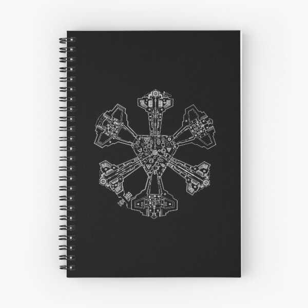 Item preview, Mechanical Snowflake Structure Blueprint Style designed and sold by cssijcby.