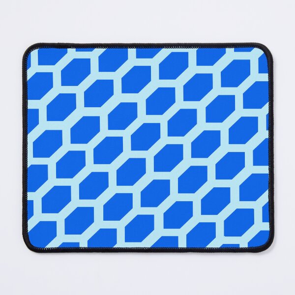 Item preview, Blue Honeycomb Pattern – Cool Minimal Geometric Design designed and sold by katerin17.