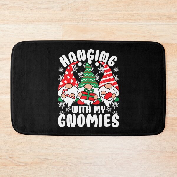 Item preview, Quote Hangin Gnomies Vintage Funny With My Holiday Happy designed and sold by Rackaam777Art.