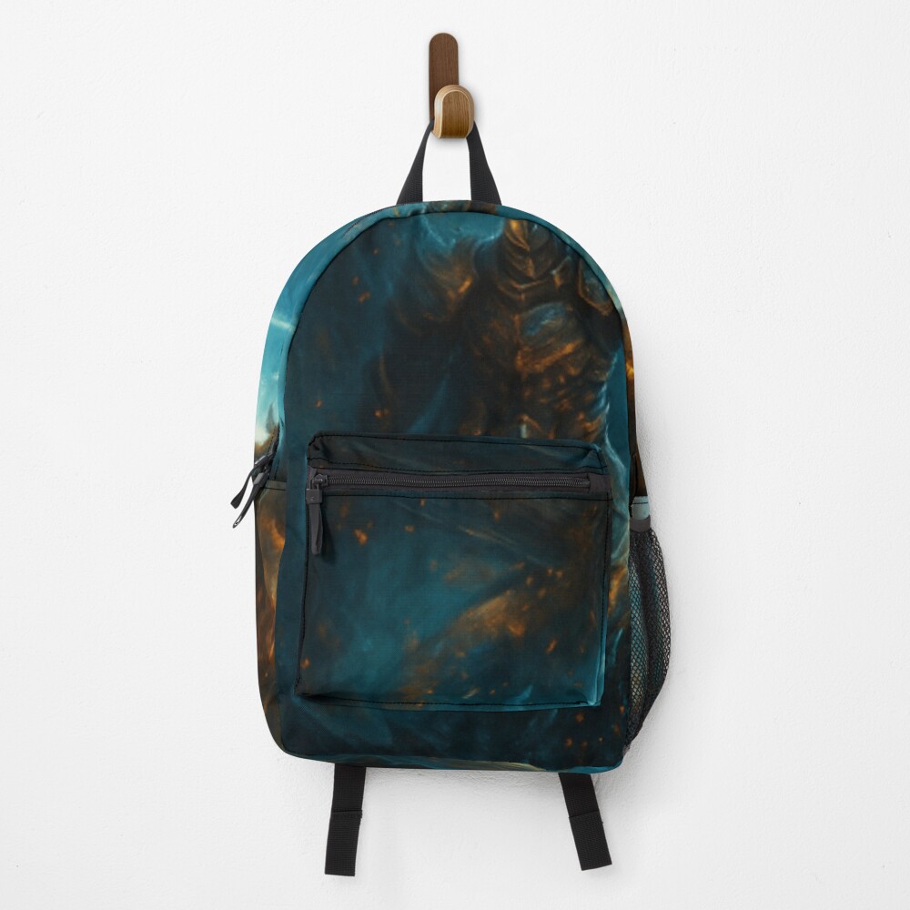 Vista previa del artículo con la obra «Mochila», diseñado y vendido por PixelStorage.