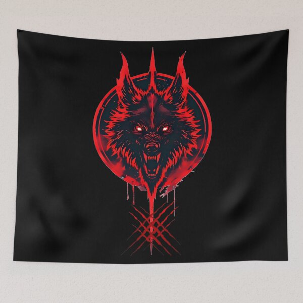 Item preview, Blood Mode Activated – Alpha Wolf Drip designed and sold by Neer arts.