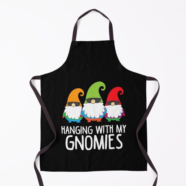Item preview, Holiday Happy Vintage Hangin With Gnomies Quote Funny My designed and sold by Rackaam777Art.