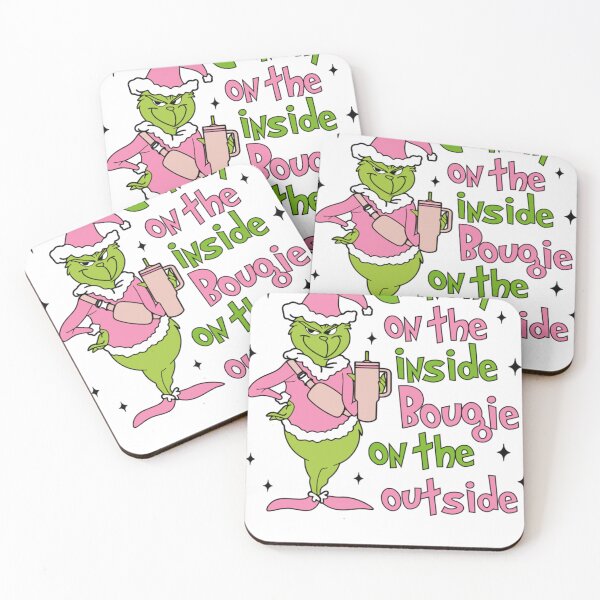 Item preview, Grinch Christmas Mood – Funny Holiday Quote Pink and Green Aesthetic designed and sold by Aliyah Niko.