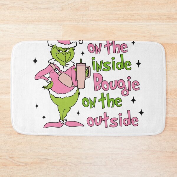 Item preview, Grinch Christmas Mood – Funny Holiday Quote Pink and Green Aesthetic designed and sold by Aliyah Niko.