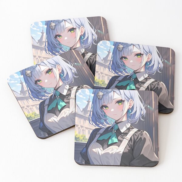 Item preview, Noelle Genshin Impact kind anime girl gentle maid noble warrior designed and sold by HumbertoValveno.